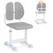 Adjustable Ergonomic Kids Study Chair with Double Backrest & Height Adjustable Seat